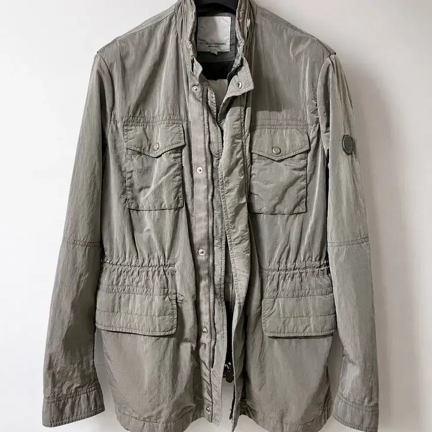 [BUNJANG] Franco Ferraro Lightweight Safari Field Jacket (Size 105) / 프랑코페라로 남자 사파리 경량점퍼 필드자켓 105