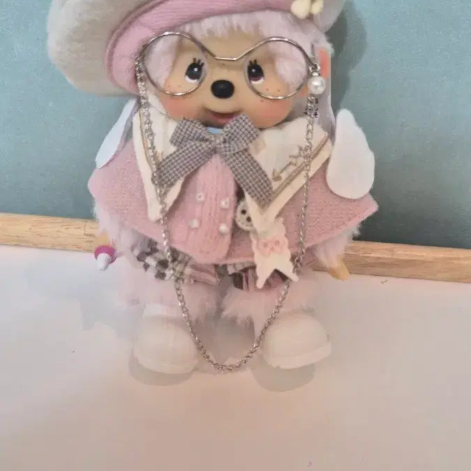 [BUNJANG] Custom Angel Monchhichi Doll / 몬치치 커스텀 천사