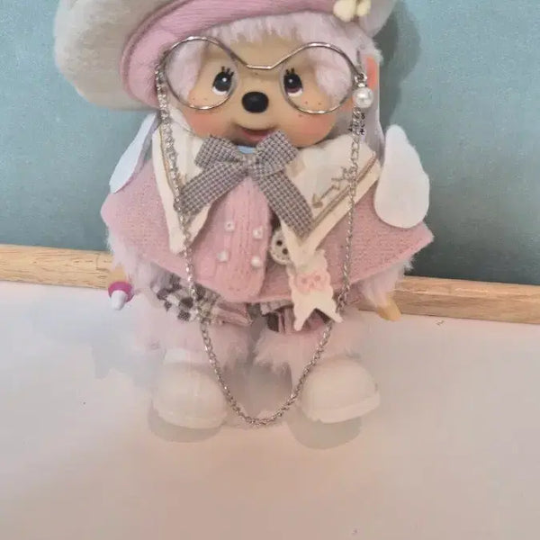 [BUNJANG] Custom Angel Monchhichi Doll / 몬치치 커스텀 천사