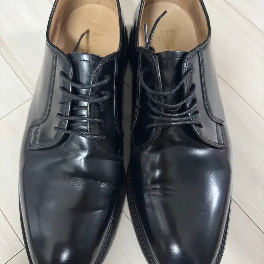 [BUNJANG] Loake 771B Black Derby Shoes UK 8 / 로크 Loake 771B 블랙 더비 UK8 1회착용 스틸토보강