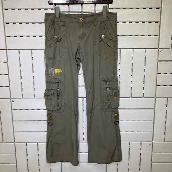 [BUNJANG] DOHC Y2K Cargo Pants Khaki / [28]DOHC 여성 y2k 카고바지 카키 0896