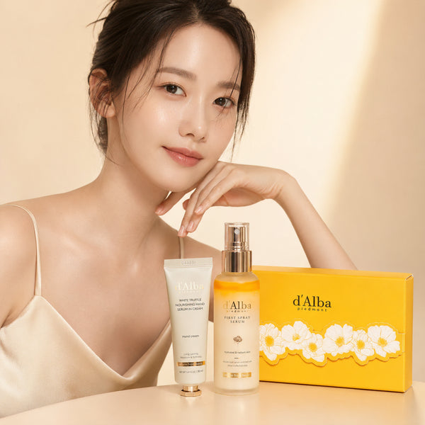 [BUNJANG] d'Alba White Truffle Mist Serum & Hand Cream Gift Set / 달바 화이트 트러플 미스트 세럼 100ml 핸드크림 30ml 선물세트 새상품 택포