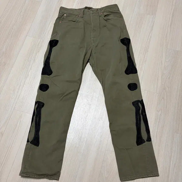 [BUNJANG] Capital Chino Khaki Pants (Size 34) / 캐피탈 치노 카키 34