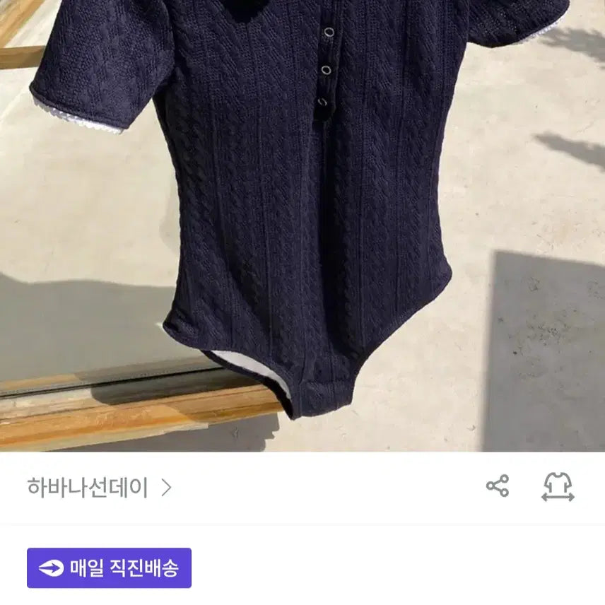 [BUNJANG] Monokini Swimsuit / 니트 모노키니 수영복 바캉스 여름 휴양지 교환 교신 에이블리