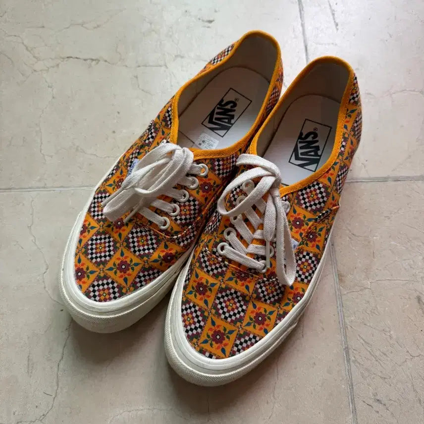 [BUNJANG] Vans Authentic 44 DX Anaheim Tile Checkerboard / 반스 어센틱 44 DX 애너하임 타일 체커보드 270