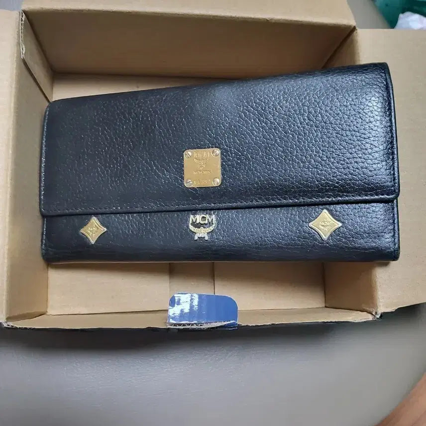 [BUNJANG] MCM Women's Long Wallet Black / MCM 여성 장지갑 블랙