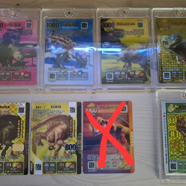 [BUNJANG] Dinosaur King Card Set / 공룡왕 카드 세트