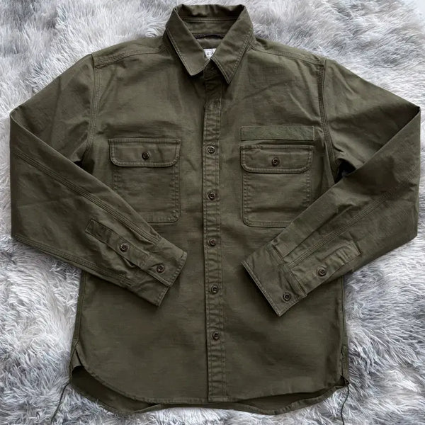 [BUNJANG] 417 EDIFICE Military Outpocket Shirt Jacket / 일본빈티지 417에디피스 밀리터리 셔츠자켓 아메카지