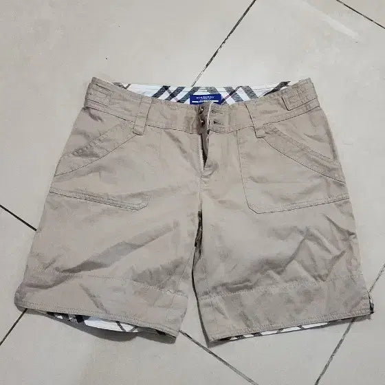 [BUNJANG] Burberry Blue Label Cotton Shorts / 버버리 블루라벨 여성 숏팬츠