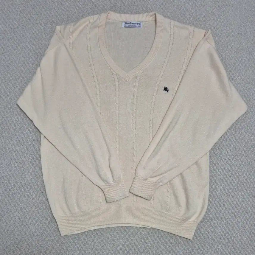 [BUNJANG] Burberry Wool V-Neck Knit / 버버리 울 브이넥 니트