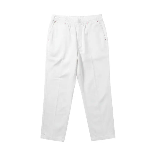 [BUNJANG] Women's White Linen Banding Pants L / 여성L/ 화이트 밴딩 린넨팬츠 0-106