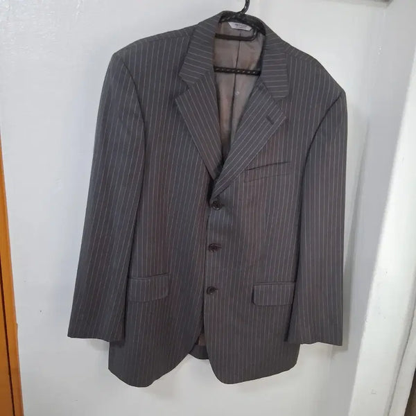 [BUNJANG] Cambridge Members Men's 100 Stripe Suit Jacket / 캠브리지멤버스 남성100 수트