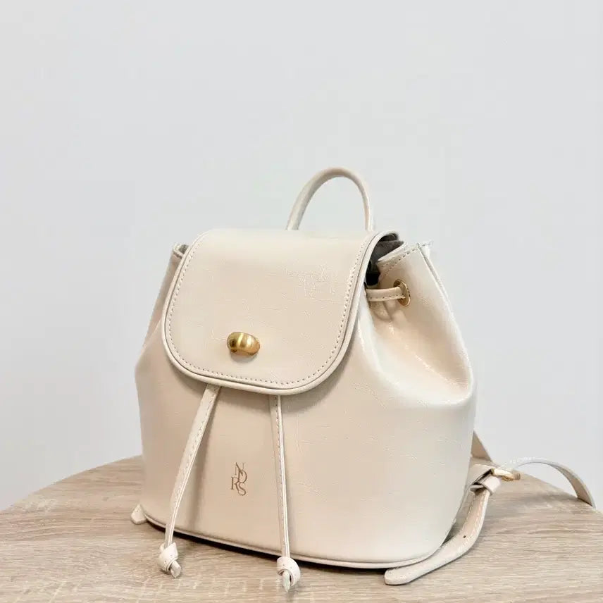 [BUNJANG] Andirrose Mini Manon Bag Glossy Ivory Leather / 앤딜로즈 미니마농 백 Glossy Ivory