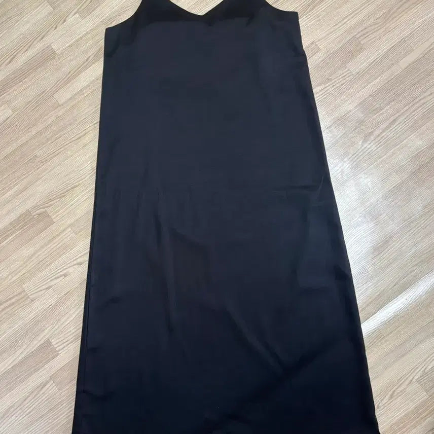 [BUNJANG] Black Bustier Long Dress / 블랙 뷔스티에 롱 원피스