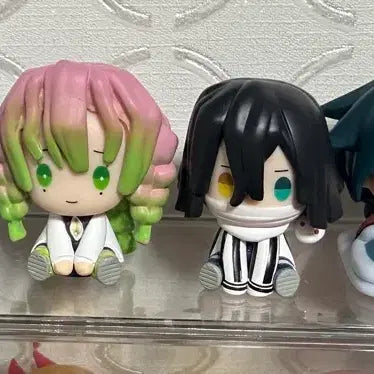 [BUNJANG] Demon Slayer Onemutan Keychain Set (Giyu, Zenitsu, Iguro, Mitsuri) / 귀멸의 칼날 오네무탄 태엽 기유 젠이츠 이구로 미츠리