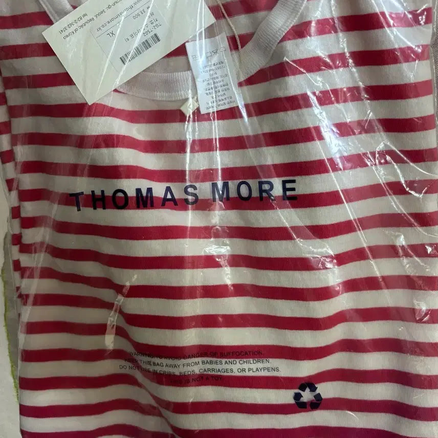 [BUNJANG] Thomasmore Chico Stripe T-Shirt XL / [XL] 토마스모어, 치코 스트라이프 티셔츠