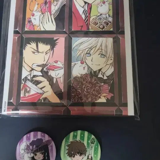 [BUNJANG] Clamp x Tsubasa Canvas Art Print with Special Benefit / 클램프전 츠바사 캔버스액자 (특전,캔뱃지포함)