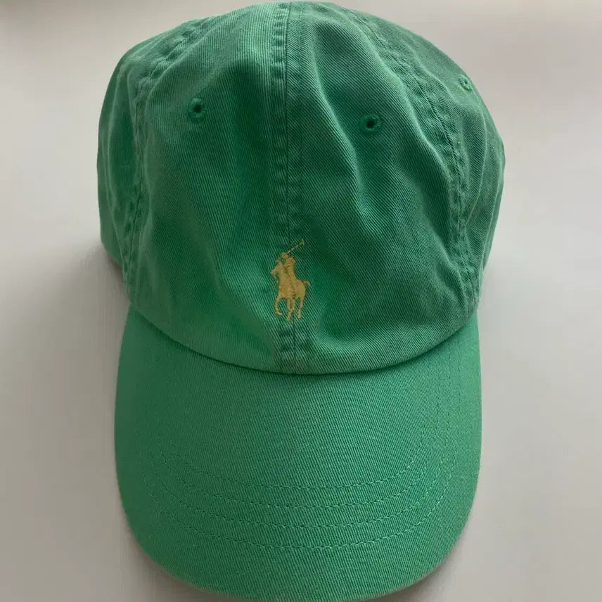 [BUNJANG] Polo Ralph Lauren Green Cotton Cap / 폴로 랄프로렌 볼캡 그린