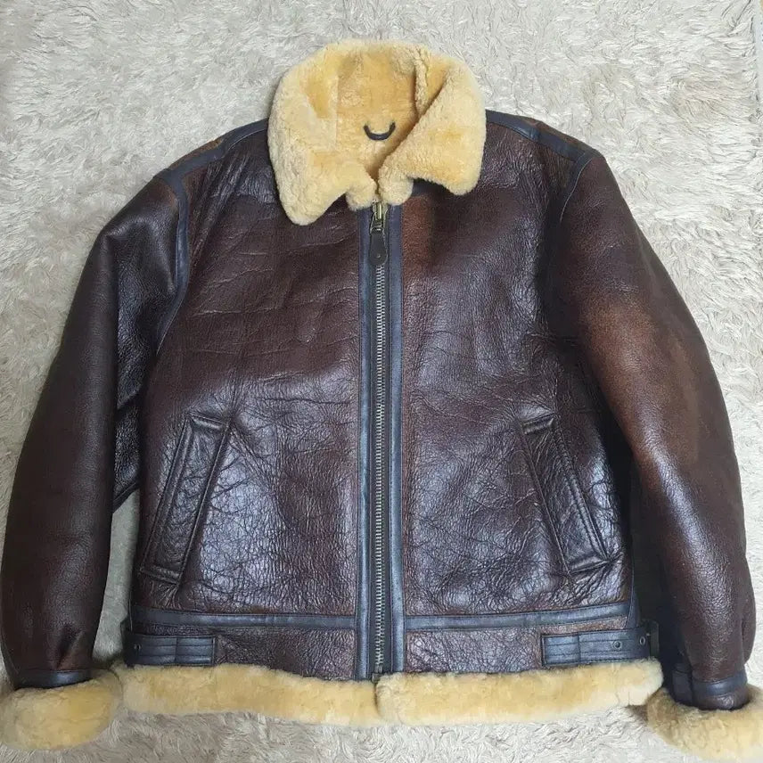 [BUNJANG] B-3 Shearling Jacket Size 95-100 / B-3 무스탕 사이즈 95~100