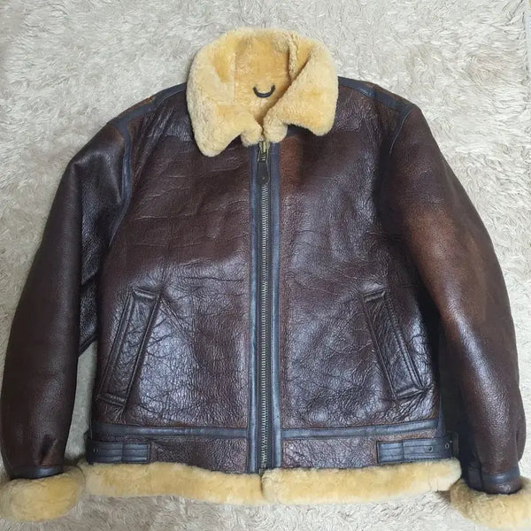 [BUNJANG] B-3 Shearling Jacket Size 95-100 / B-3 무스탕 사이즈 95~100
