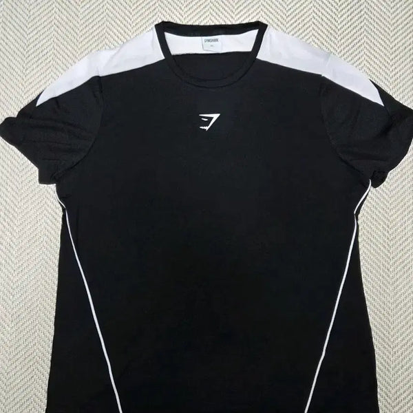 [BUNJANG] Gymshark Black Short Sleeve T-Shirt / 짐샤크 반팔티셔츠 블랙