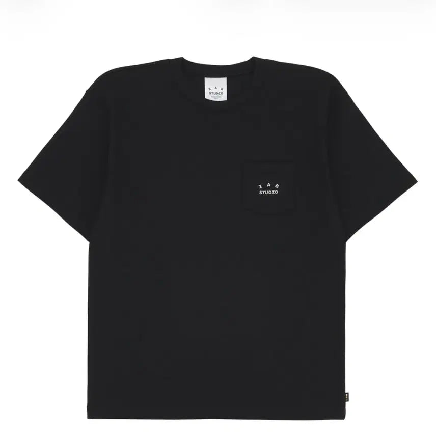 [BUNJANG] IAB Studio Pocket T-Shirt Black / (L) 아이앱 스튜디오 아이앱 포켓 티셔츠 블랙