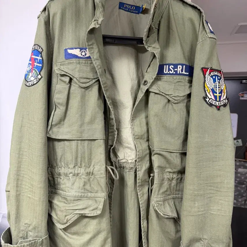 [BUNJANG] Polo Ralph Lauren Major Field Jacket / 폴로 랄프로렌 소령 야상 L