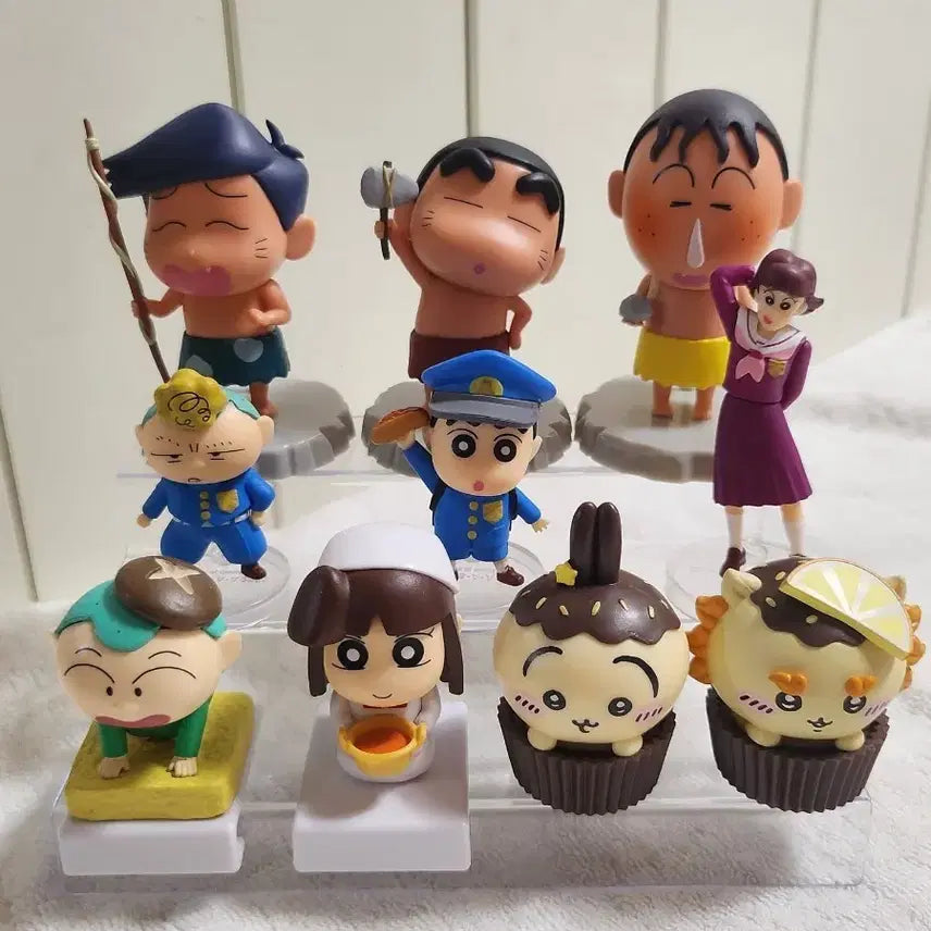 [BUNJANG] Crayon Shin-chan Figure Set (10 Types) / 짱구는 못말려 피규어 세트  10종