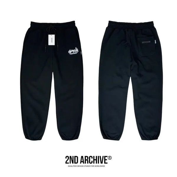 [BUNJANG] 2nd ARCHIVE Signature Basic Jogger Pants (Unisex) / 2nd ARCHIVE 세컨아카이브 시그니처베이직조거팬츠(남여공용)