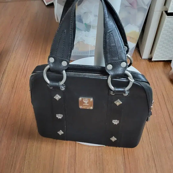 [BUNJANG] MCM Women's Black Tote Bag / MCM 여성 토트백 블랙
