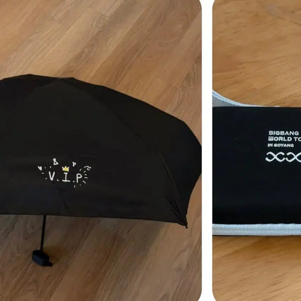 [BUNJANG] BIGBANG World Tour Goyang VIP Goods Umbrella G-Dragon Photocard / 빅뱅 월드투어 고양 VIP 굿즈 우산 지디포카