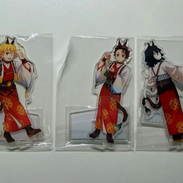 [BUNJANG] Demon Slayer Year of the Horse Acrylic Standee Tanjiro, Zenitsu, Iguro, Obanai - Bundle Set / (일괄)귀멸의 칼날 말의해 아크릴 스탠드 탄지로 젠이츠 이구로 오바나이