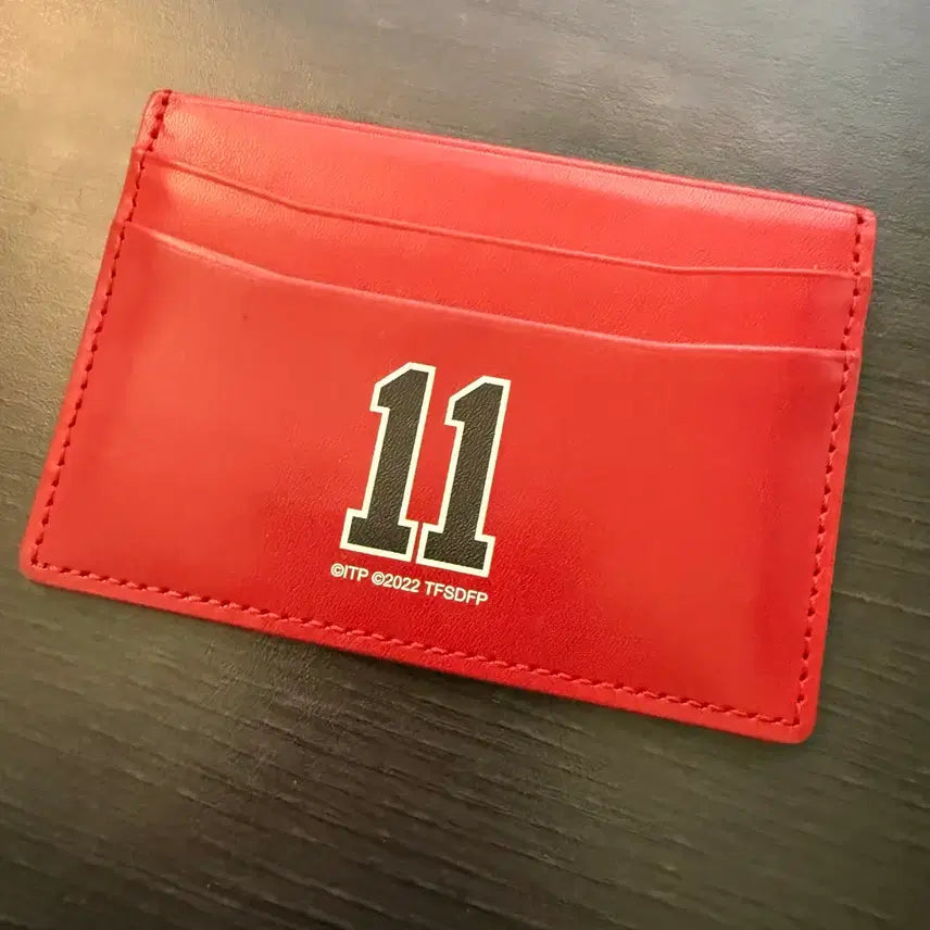 [BUNJANG] Smith & Leather x Slam Dunk Collaboration Card Holder - Seo Tae Woong / 스미스앤레더&슬램덩크 콜라보 카드지갑 11번 서태웅