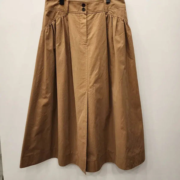 [BUNJANG] Vanessa Bruno Beige Midi Flare Skirt / 베네사부르노 미디 스커트