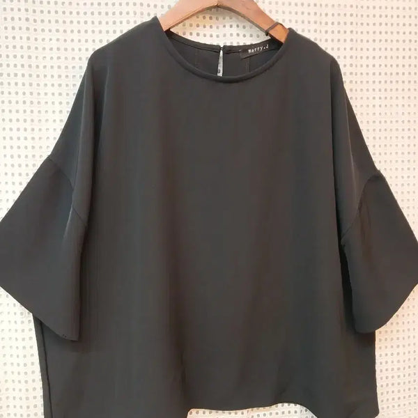 [BUNJANG] Merry J Rouge Blouse Black / 메리제이 루즈  블라우스 블랙  free