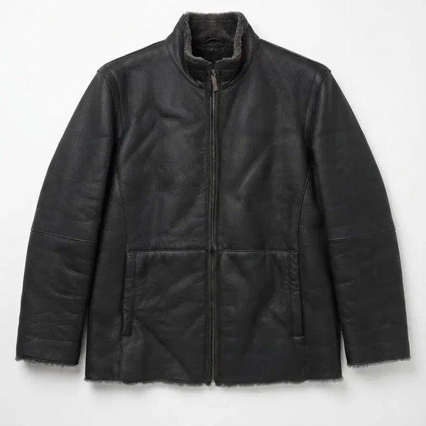[BUNJANG] Galaxy Shearling Mustang Jacket / 갤럭시 양털 무스탕 자켓 95