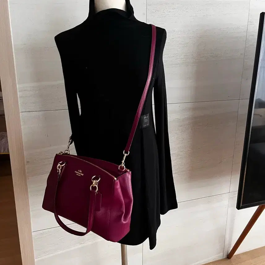 [BUNJANG] Coach Shoulder Tote Crossbody Bag / 명품 코치 숄더 토드 크로스백