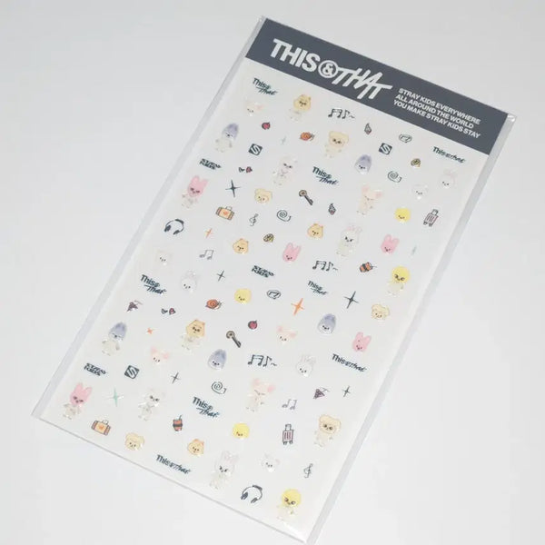 [BUNJANG] Stray Kids D-Day Micro Sticker Pop-up / 스키즈 마이크로스티커 팝업 디스앤댓 스트레이키즈