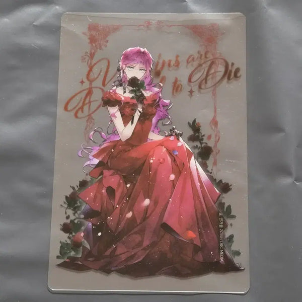 [BUNJANG] Villains Are Destined to Die Penelope Dress Collection Clear Postcard Fantasy Trove POB / 악엔죽 페널로페 드레스 컬렉션 클리어 엽서 판타지트 구매 특전