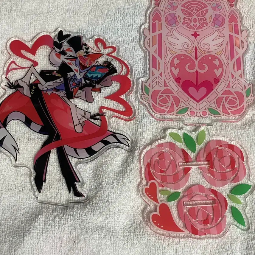 [BUNJANG] Hazbin Hotel Valentine's Day Limited Edition Acrylic Box Valentino / 해즈빈 호텔 발렌타인데이 한정 아크릴 복스 발렌티노