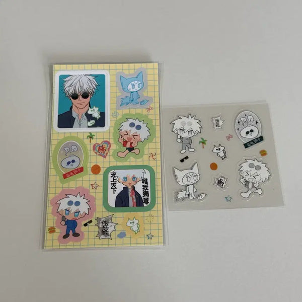 [BUNJANG] Jujutsu Kaisen Tatanim Gojo Sticker / 주술회전 타타님 스티커 고죠