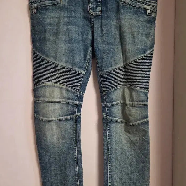 [BUNJANG] Balmain Biker Jeans / 발망 바이크진