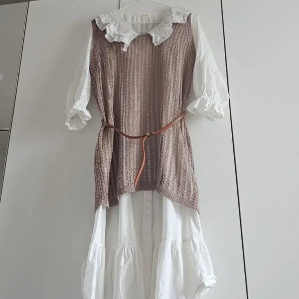 [BUNJANG] ZARA Knit Vest (Size S/M) / 새상품/ZARA 니트 베스트  S (55~66)