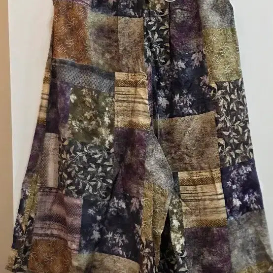 [BUNJANG] Comfortable Banding In-yeon Wide Pants / 새상품/밴딩 인견 와이드 팬츠~정88
