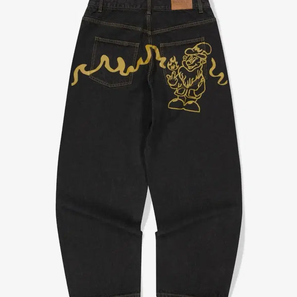 [BUNJANG] Wecanders Dwarf Denim Pants Black L / 위캔더스 드워프 데님 팬츠 블랙 L 판매