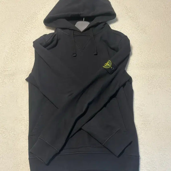 [BUNJANG] Stone Island Hooded Sweatshirt Black M / 스톤아일랜드 후드티 블랙 M
