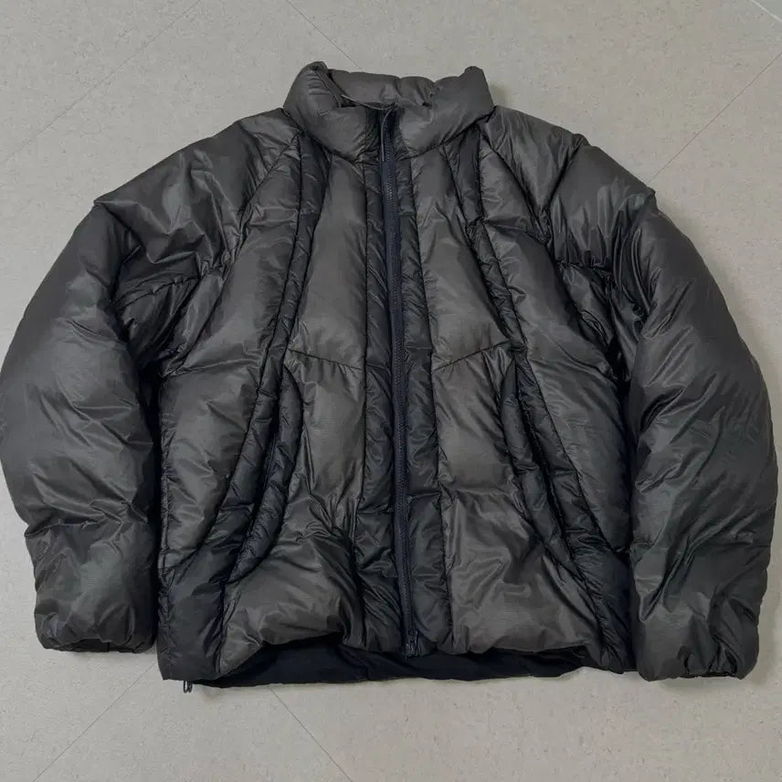 [BUNJANG] Sansan Gear Puffer Jacket Black Size 3 / 산산기어 푸퍼 자켓 블랙(3)