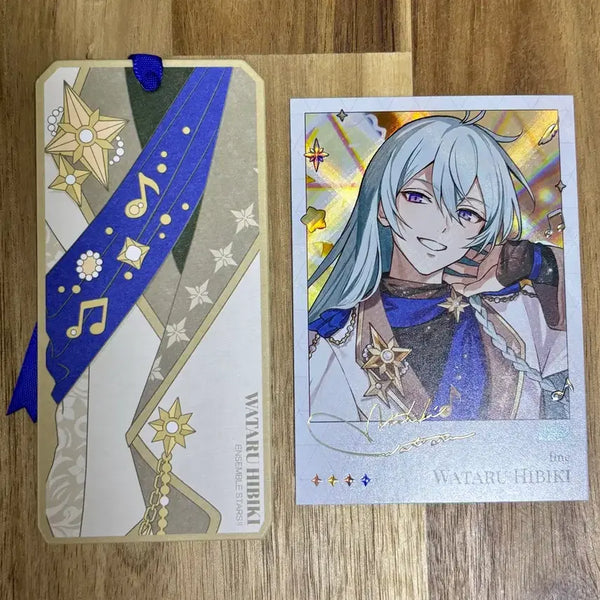 [BUNJANG] Ensemble Stars! Wataru 10th Anniversary Mofun Pop-Up Polaroid Bookmark Set / 앙스타 와타루 10주년 모펀 팝업 폴라 책갈피