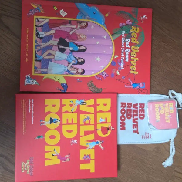 [BUNJANG] Red Velvet Red Room Concert Photobook + Kino Video Set / 레드벨벳 레드룸 세트