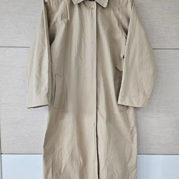 [BUNJANG] Vegetable Beige Women's Trench Coat / Vegetable 여성 트렌치코트 베이지 0